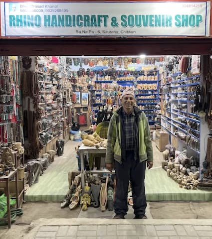 Rhino Handicraft & Souvenirs Shop — Shopping near Chitwan National Park, Sauraha