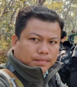 Binod Chaudhary, jungle guide in Sauraha, Chitwan
