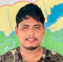 Sudip Malla, jungle guide in Sauraha, Chitwan